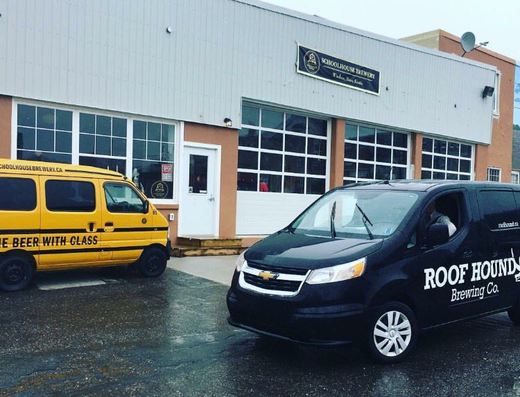 We ❤️ these brewtastic entrepreneurs! Come sample them along the TrALE! <a href="/SHBPrincipal/">Schoolhouse Brewery</a> <a href="/RoofHoundBrewCo/">Roof Hound Brewing</a> #entrepreneurs #nscraftbeer