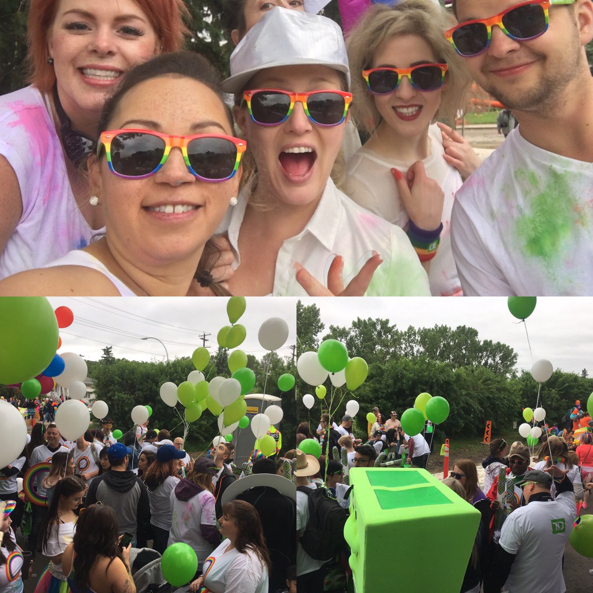 @YEGPride day! So much fun and energy! #TDPride