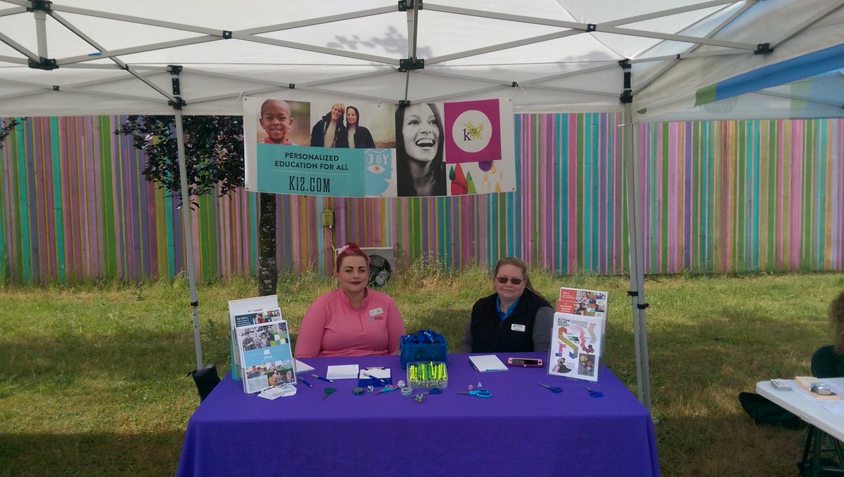 Big thanks to Blacksmith sponsors @K12Learn -- stop by their table today to learn about their online programs! #MakerFaire