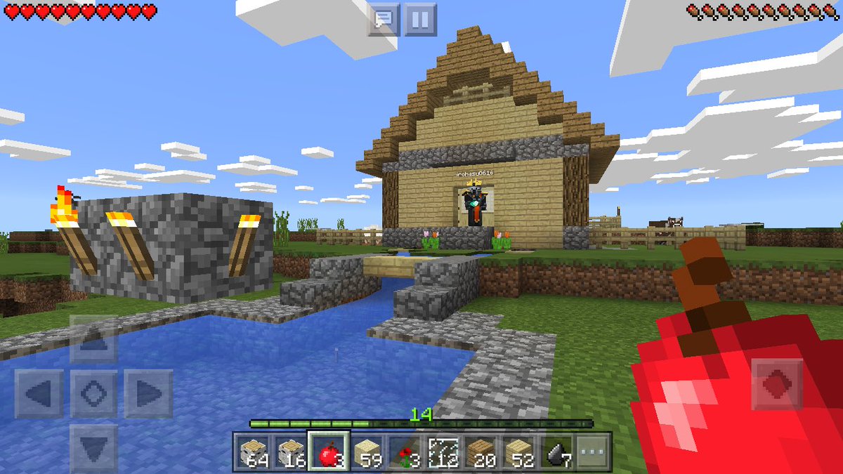 なるみちゃんといろはすくん マイクラ マイクラpeの共同垢です 去年の夏からサバイバル始めました 明日また固定あげます 情報交換などしたいのでよかったらフォローお願いします なるみちゃん マイクラ マイクラpe Minecraft マイン