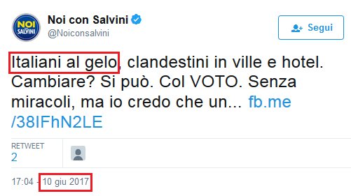 unoscribacchino's tweet photo. Cose che capitano quando scrivi la stessa idiozia razzista tutti i mesi dell'anno. https://t.co/WR9XZYXanD