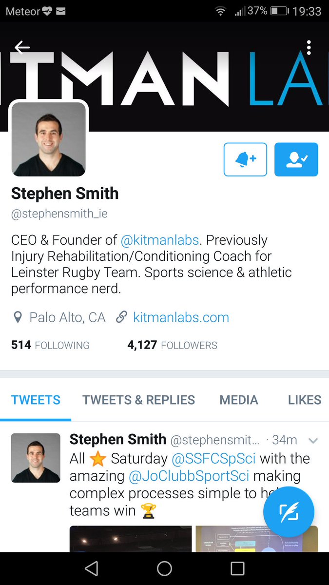 8keithb0's tweet photo. @cooper_m Matt. A brilliant Irish multi sports related success story. Get @stephensmith_ie into your studio #pioneer #kitmanlabs https://t.co/k7Kh5p8qyC