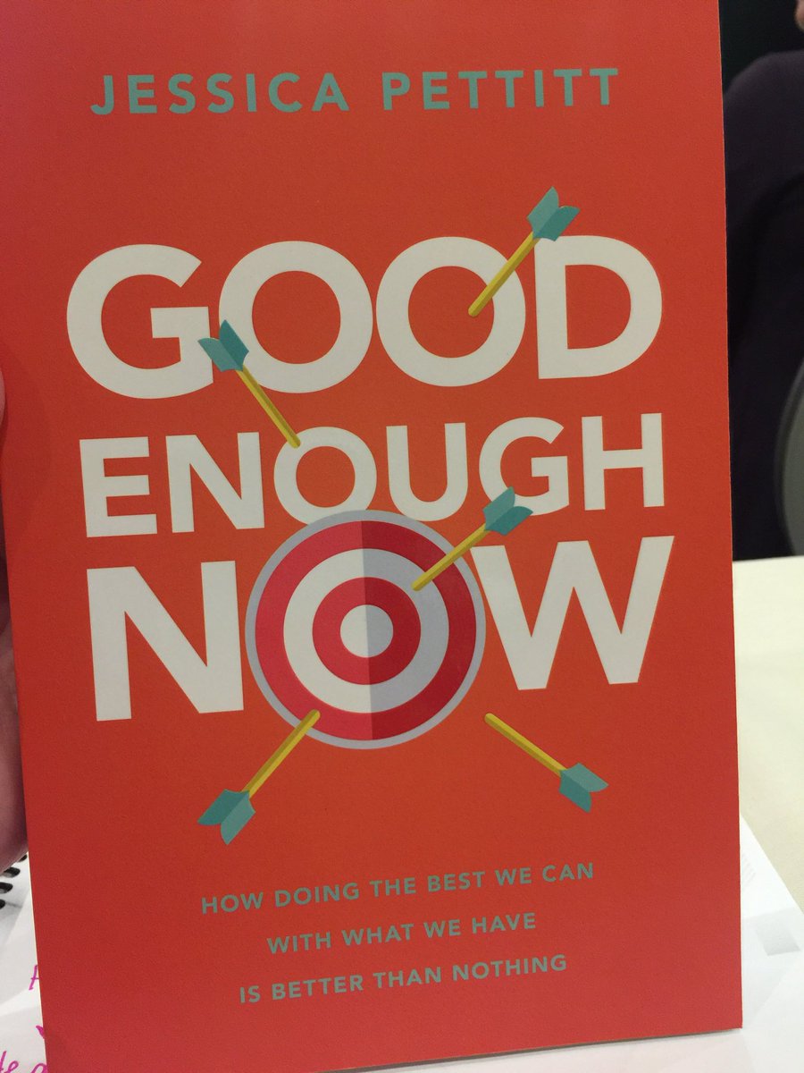 laurarkm's tweet photo. @RDinbali and I are so ecstatic to receive @jesspettitt's book! #goodenoughnow #axosummit ❤️😍📙 https://t.co/ONxIkDxyT6