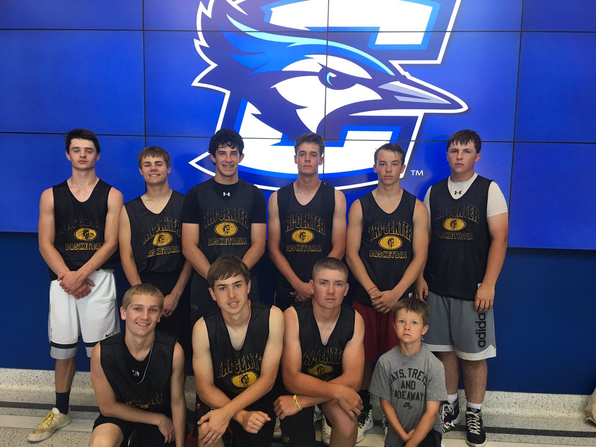 Great team camp today at Creighton. Guys are getting better everyday. #TrojanPride