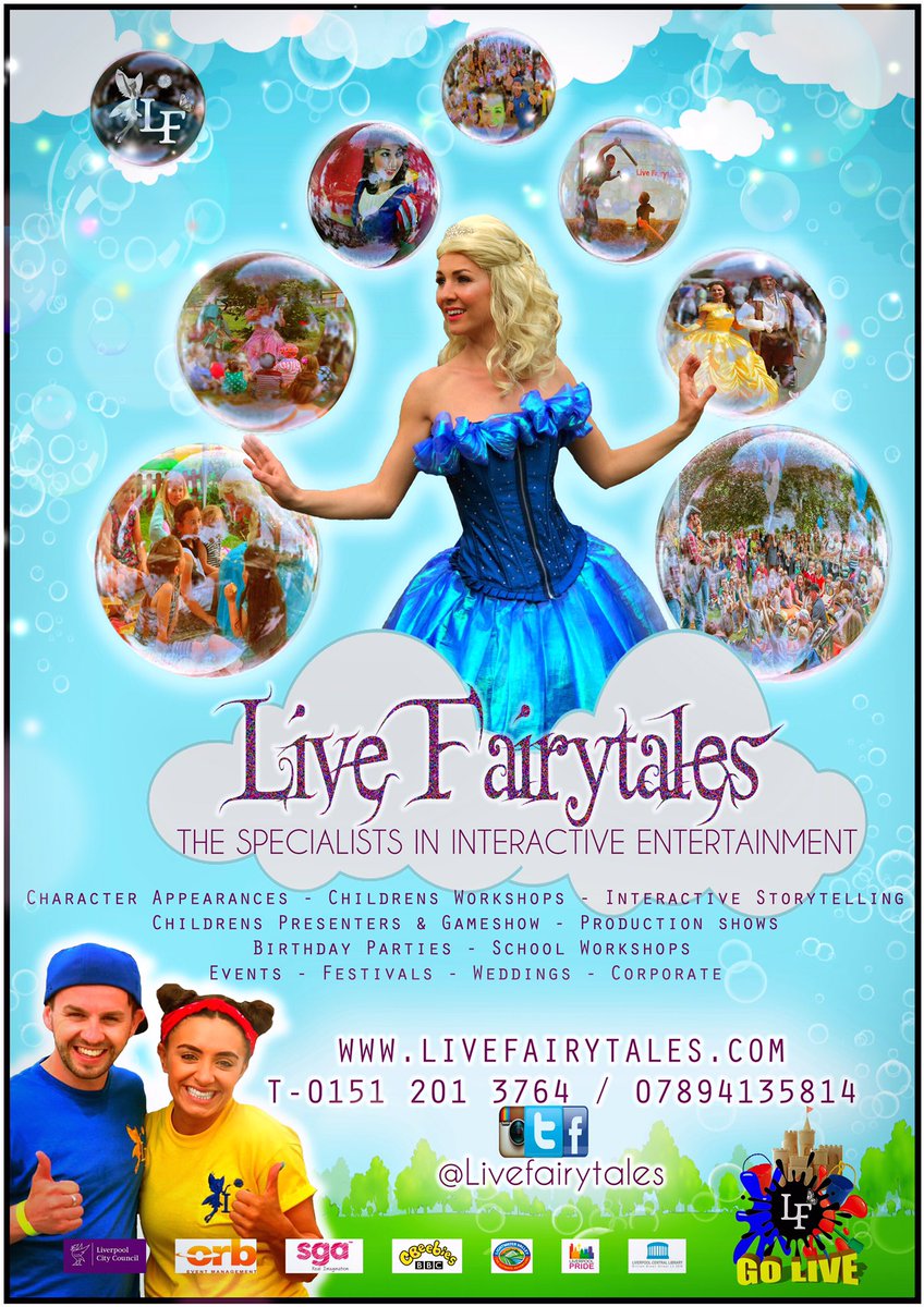 Livefairytales's tweet photo. This is our new artwork for the next edition of @family_allabout. We have appearances from as little as £50 #princessparty #events #family https://t.co/8B7UpXCOIl