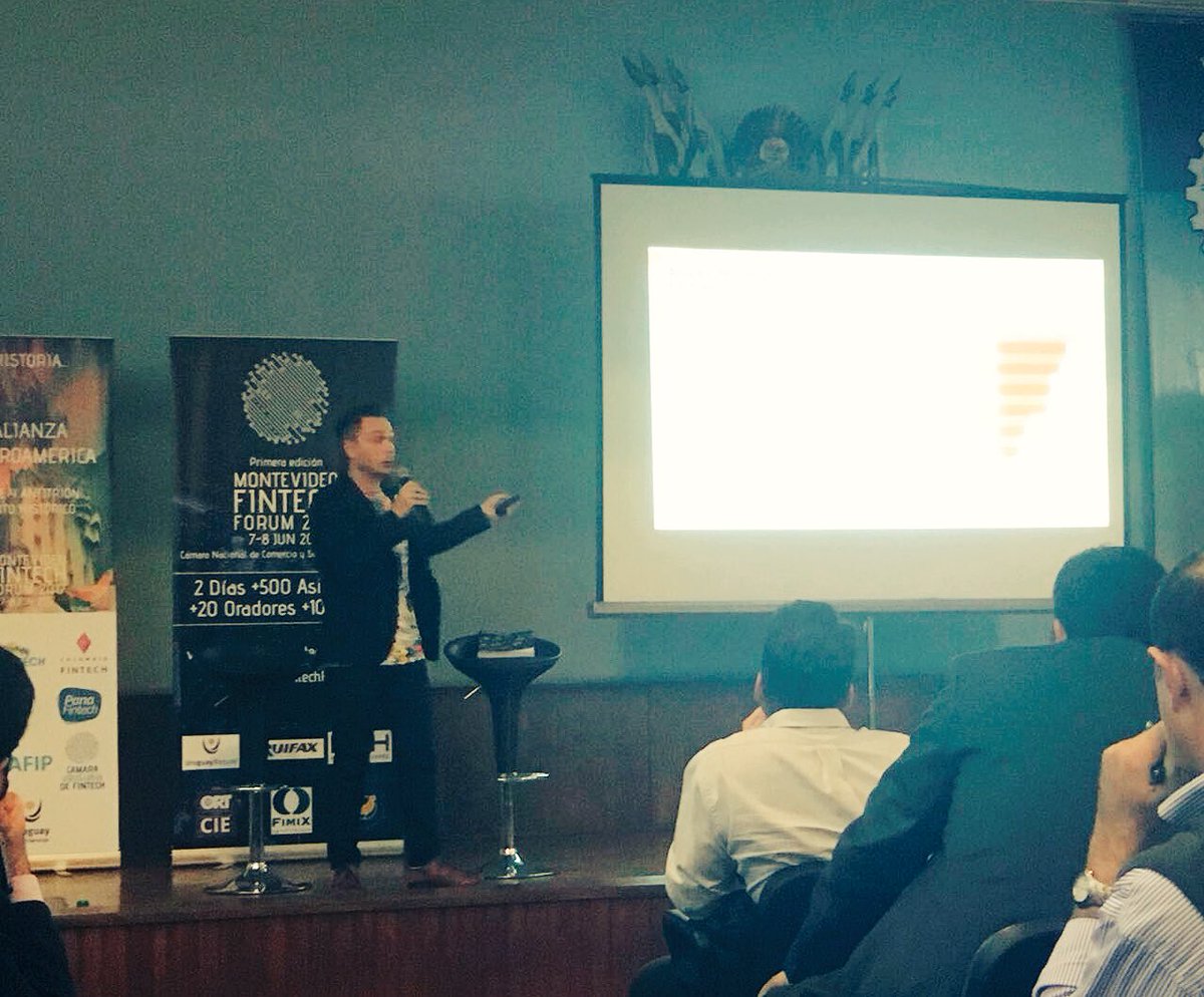 "There is a potential for Fintech Industry in LATAM and particulary in #Uruguay. The finance market will change." <a href="/igor_pesin/">Igor Pesin</a>