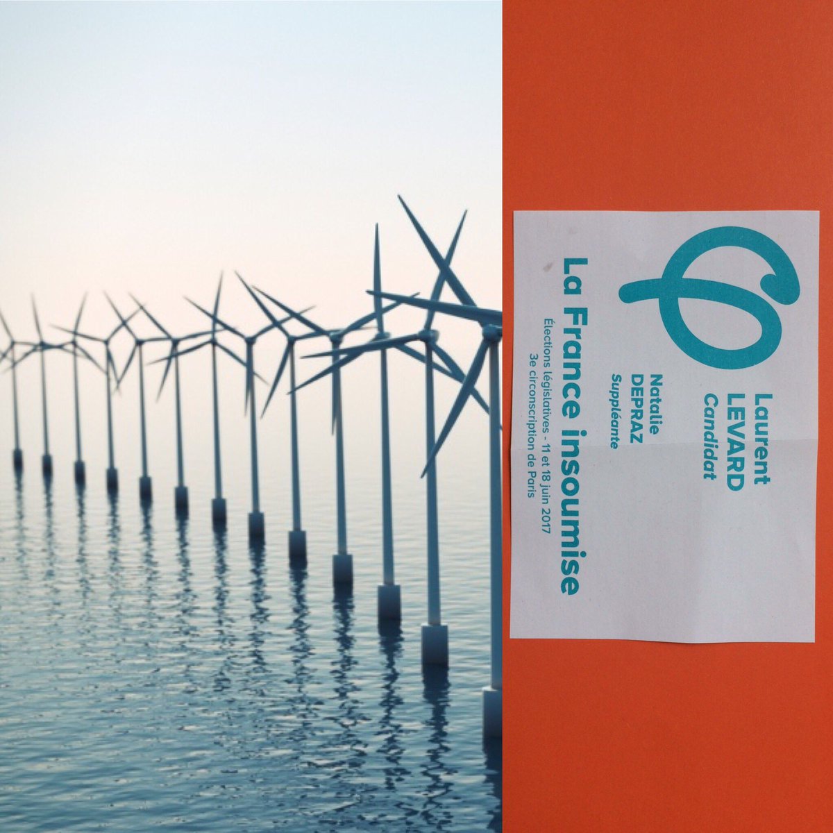 Levard2017's tweet photo. Dimanche, dans #circo7503, ce bulletin permettra d'entamer la transition énergétique : 100% d'énergies renouvelables ; sortir du nucléaire. https://t.co/tRchLNLTSo