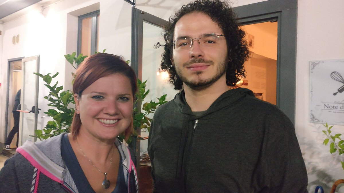 Finally met <a href="/antoniocarboni_/">Antonio Carboni</a>, like 8 years after meeting online! #MageTitansIT