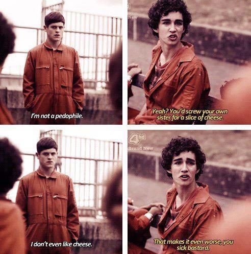 LewisClifton's tweet photo. When misfits was good #Nathan #monkeyslut https://t.co/8AwaidGhVH