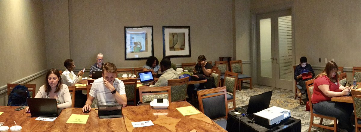 t2creech's tweet photo. #escapetechbarriers day 4 session 2 #allwedoiswin @botleyglenn70 @ssbraggs @FultonSchoolsPL #gameonFCS https://t.co/lAYhJUFpaR