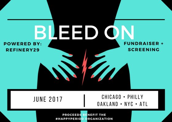 Refinery29's tweet image. We're partnering w/ @HappyPeriodOrg to provide feminine hygiene products to homeless &amp;amp; low income persons! Join us? bleedon.eventbrite.com