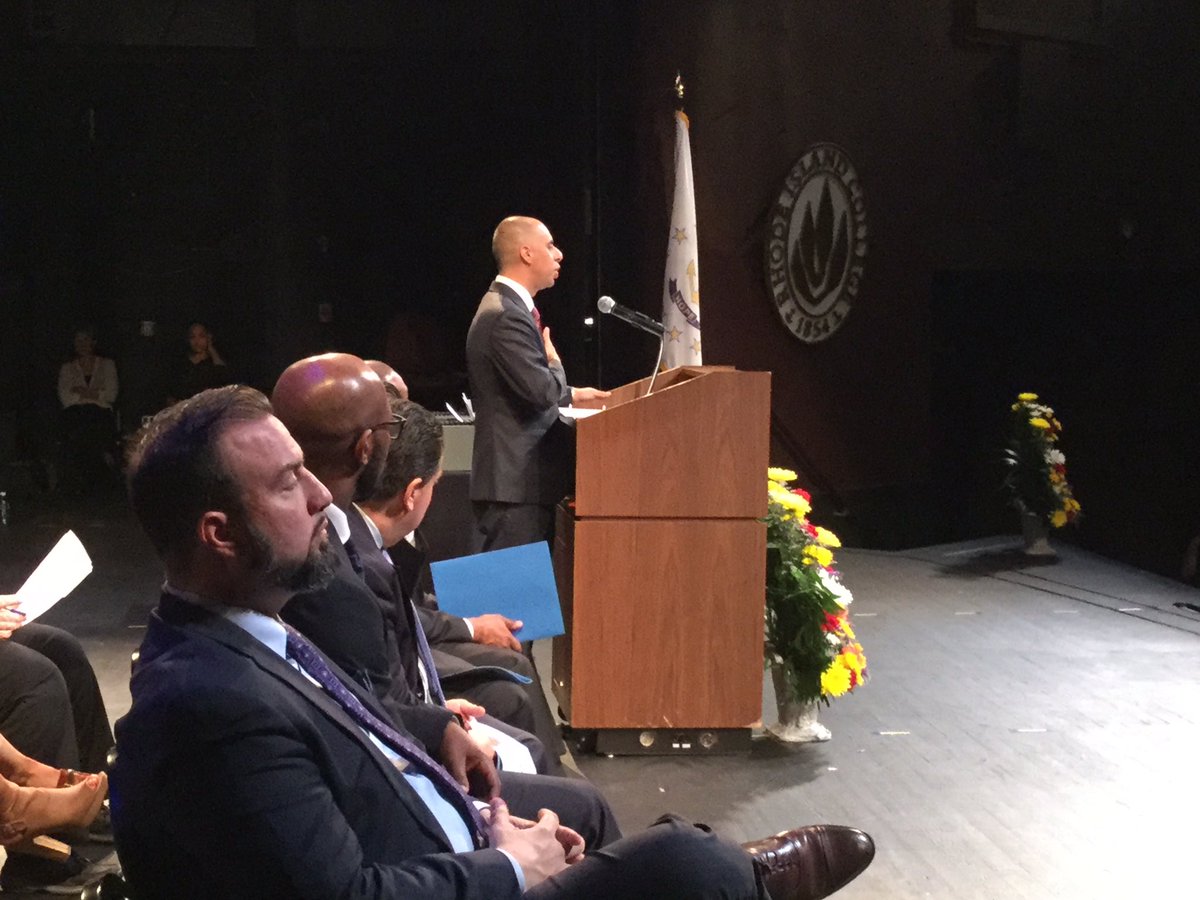 pvdschools's tweet photo. @Jorge_Elorza credits his academic success to the@uri Talent Development Program. @PCTAProvidence #ppsd2017 https://t.co/YKRWUoPIn3