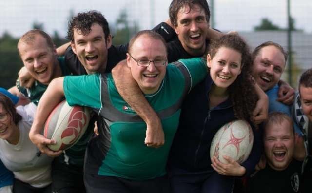 Growika's tweet photo. 29 Jun: Training Gecertificeerd #ScrumMaster op het rugbyveld! door Agile Works met @WesselHofman @alblasj https://t.co/xEbbwjWYIh https://t.co/TuDHuFjhB3