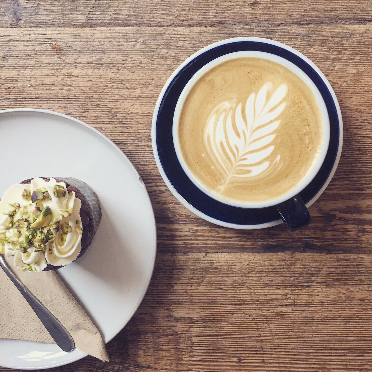 Unfortunately due to unforeseen circumstances we're closed this coming Monday 12th June as a one-off. Here's a carrot &amp; pistachio cake... 😋