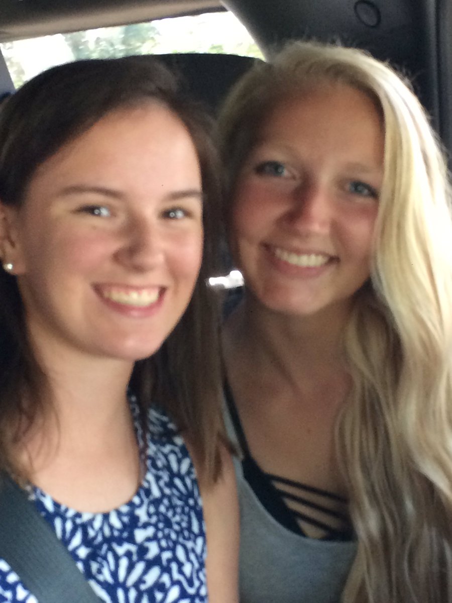 RowHuntsville's tweet photo. Here we go!!! Madelyn Kloske and Charley Haines go from USRowing Youth Nationals practice to Rowers Graduation Ceremony!!! https://t.co/Snbil87WjK