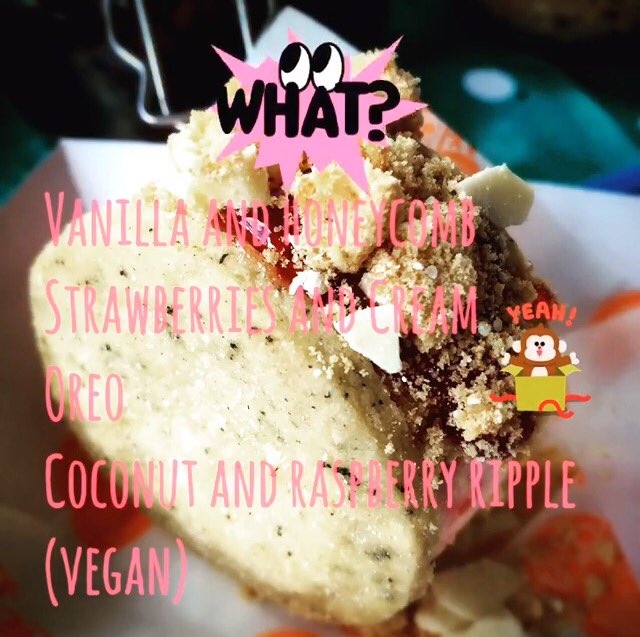 GRUBMCR's tweet photo. INTRODUCING TRADER NUMBER SIX! 
@ScoopUp3 make the best ice cream sarnies you will ever taste. With us all day Saturday.
HERE ARE THE ICES! https://t.co/ROrb93RsSp