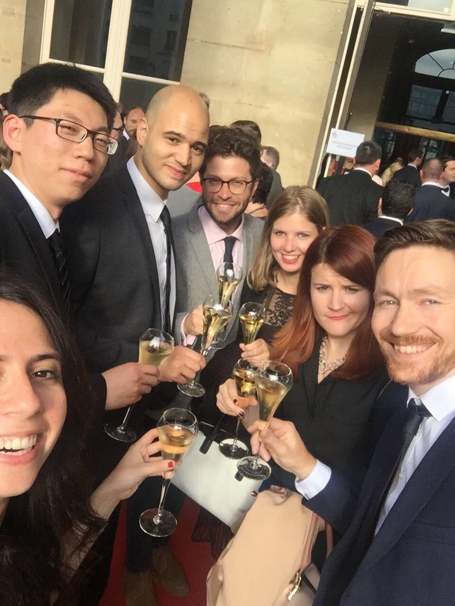 IsaGourraud's tweet photo. On est sapé comme jamais ce soir @QuickBooksStart pour le gala #bestplacetowork #europe https://t.co/UrihooAwnY