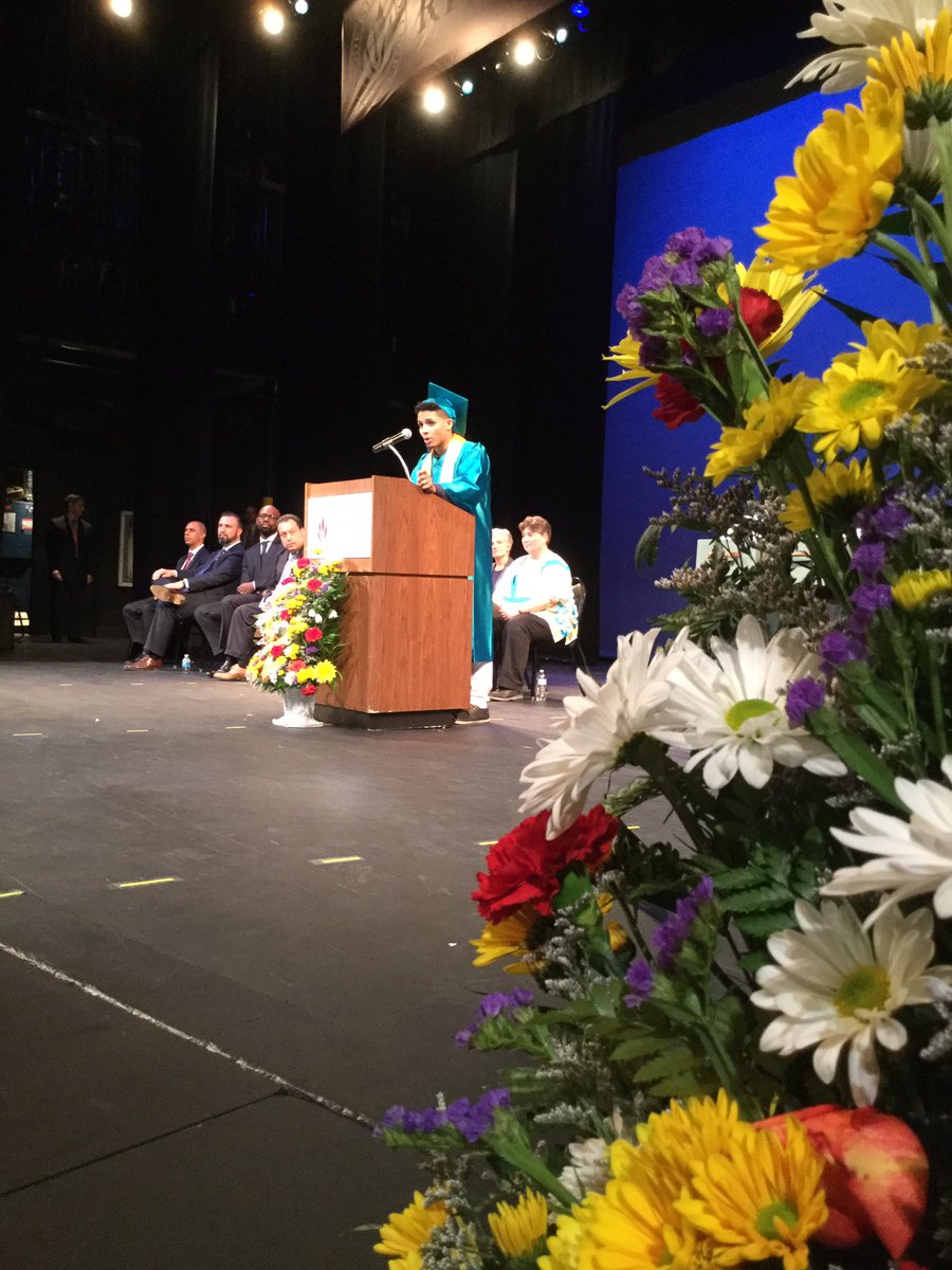 pvdschools's tweet photo. @PCTAProvidence valedictorian came to the US at age 7. "I thank God for every opportunity given to me." #ppsd2017 https://t.co/BvLdr0O4kx