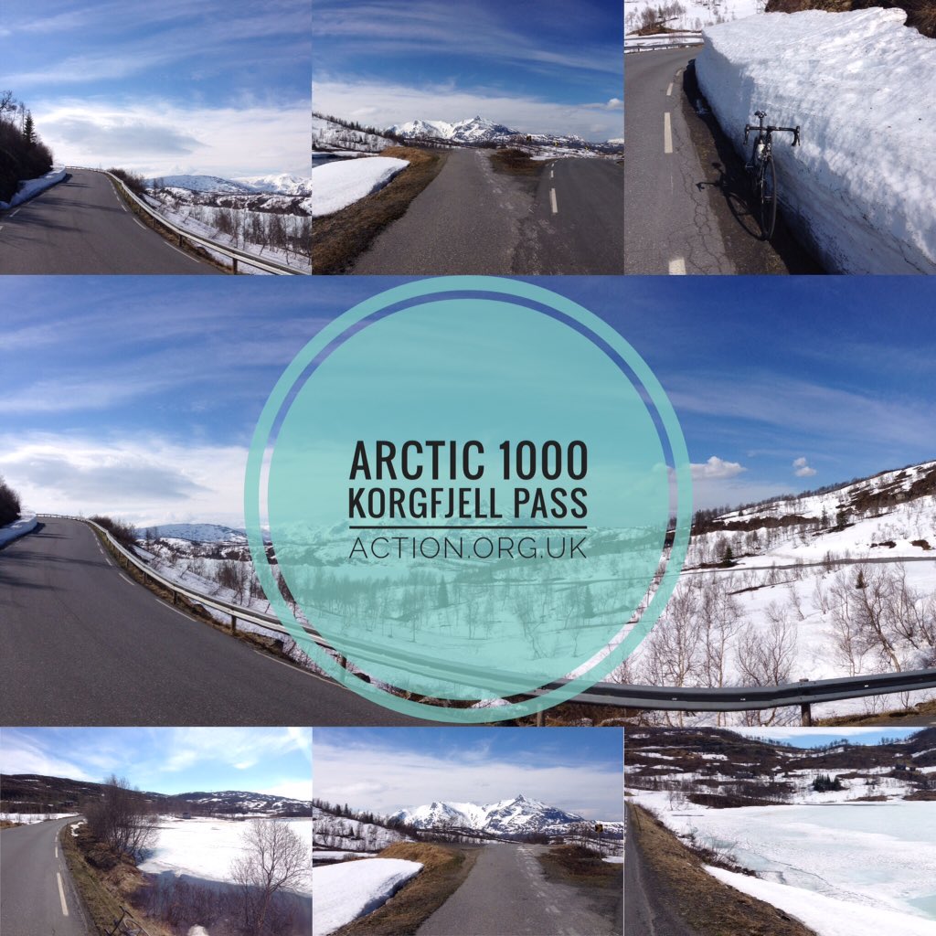 Arctic 1000 solo #cycling challenge #5 Korgfjell Pass to Mo i Rana #fundraising for <a href="/actionmedres/">Action Medical Research</a> &amp; <a href="/TheAmazingAiden/">Aiden Mitchell</a>