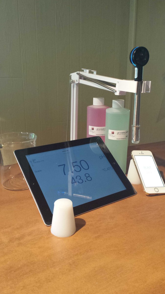 VinestoVintages's tweet photo. Excited to now offer #wireless #bluetooth #HALO #pHprobe from @hannausa #winelab #beerlab #ciderlab https://t.co/S6PHJwsgxp