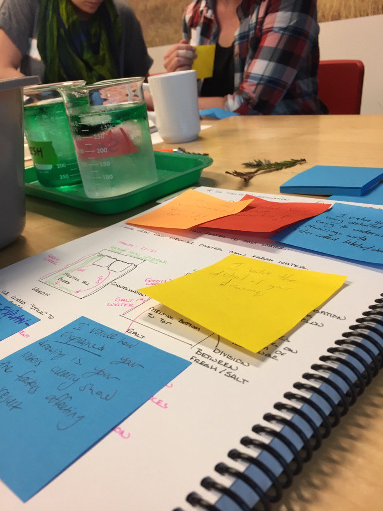 "I value..." "Another scientist might want to know..." Great gallery walk prompts for #scinotebooks <a href="/calacademy/">California Academy of Sciences</a>