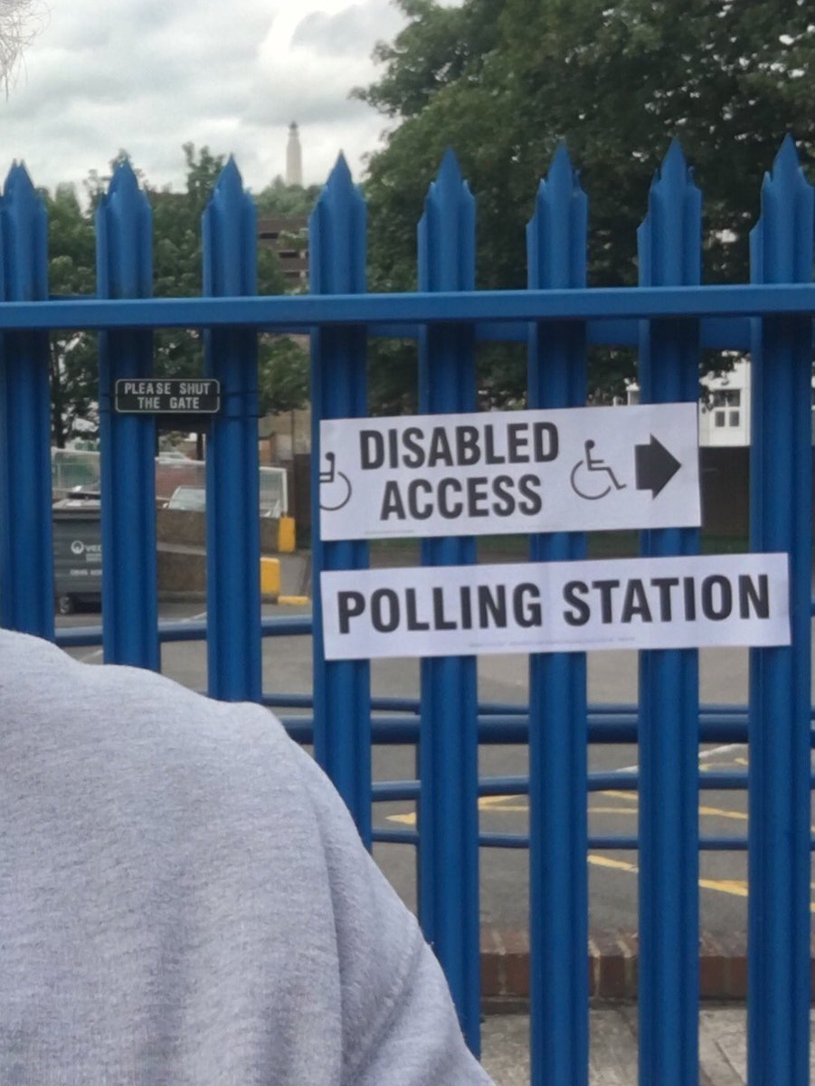 Dirtbci's tweet photo. Just voted have you #votedforthefirsttime #voted #Vote2017 https://t.co/RUfEtrxU94