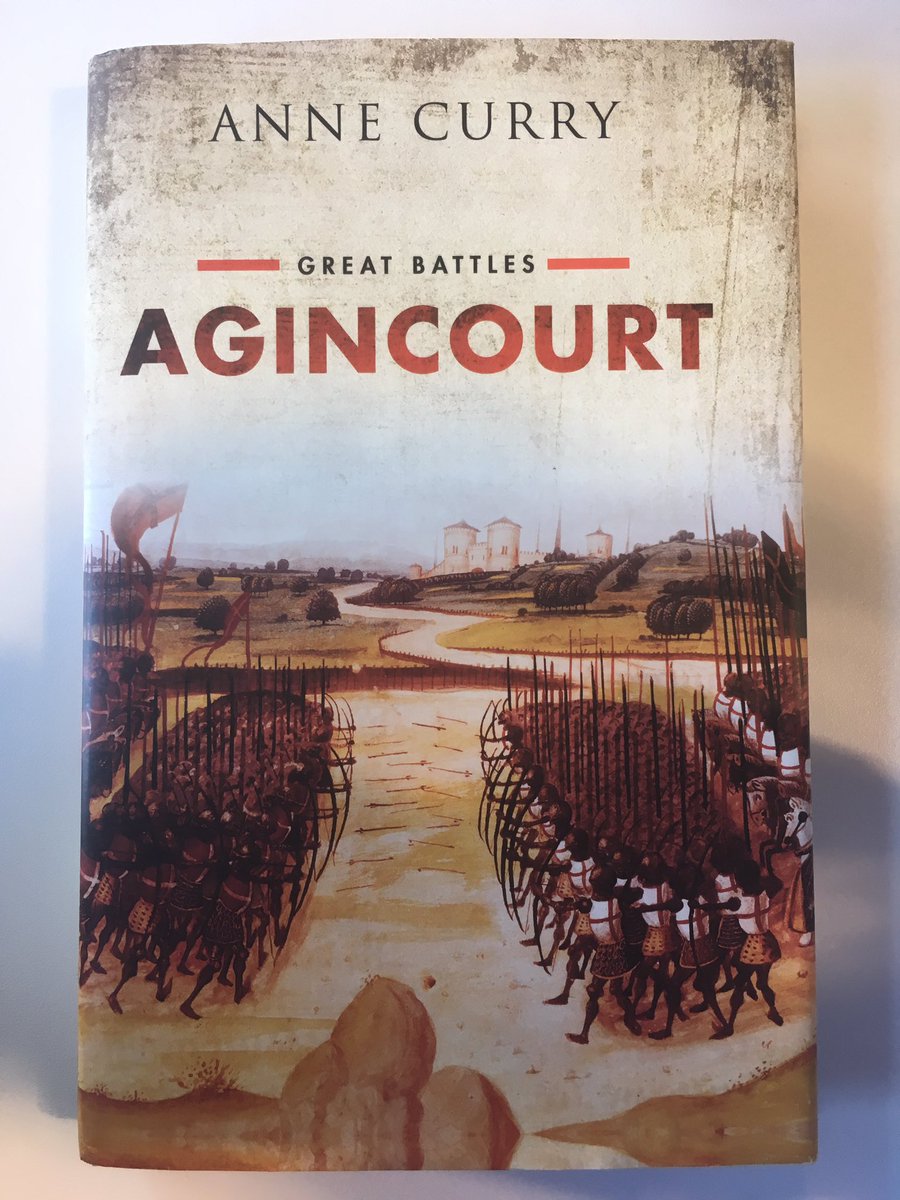 AirPowerHistory's tweet photo. After mention of this @OUPAcademic book series at #WHCP17, I thought I should read one. Picked #Agincourt as I know little about it. https://t.co/wv5yWylUyA