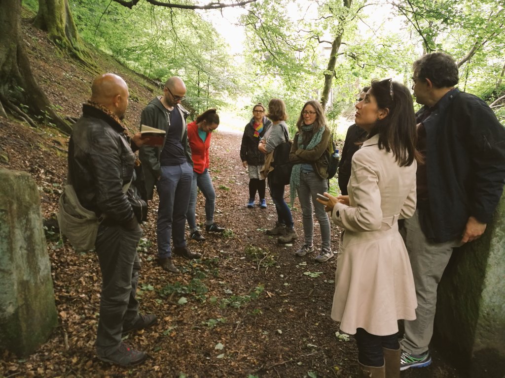 Abi_Gilmore's tweet photo. Great location for talking & walking & a dash of @UEParticipation #hebdenbridge #devoculture thanks especially to @1000plateaus https://t.co/eLCQuh9WEw