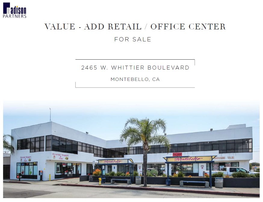 MPCommercial's tweet photo. Just listed: Value-add #LA County #CRE retail/office center for sale: https://t.co/JIGkKxvyFd https://t.co/6xpAcK5RJh