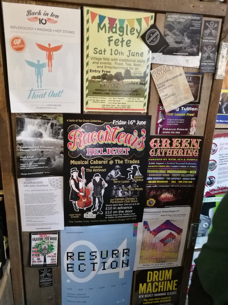 Abi_Gilmore's tweet photo. Great location for talking & walking & a dash of @UEParticipation #hebdenbridge #devoculture thanks especially to @1000plateaus https://t.co/eLCQuh9WEw