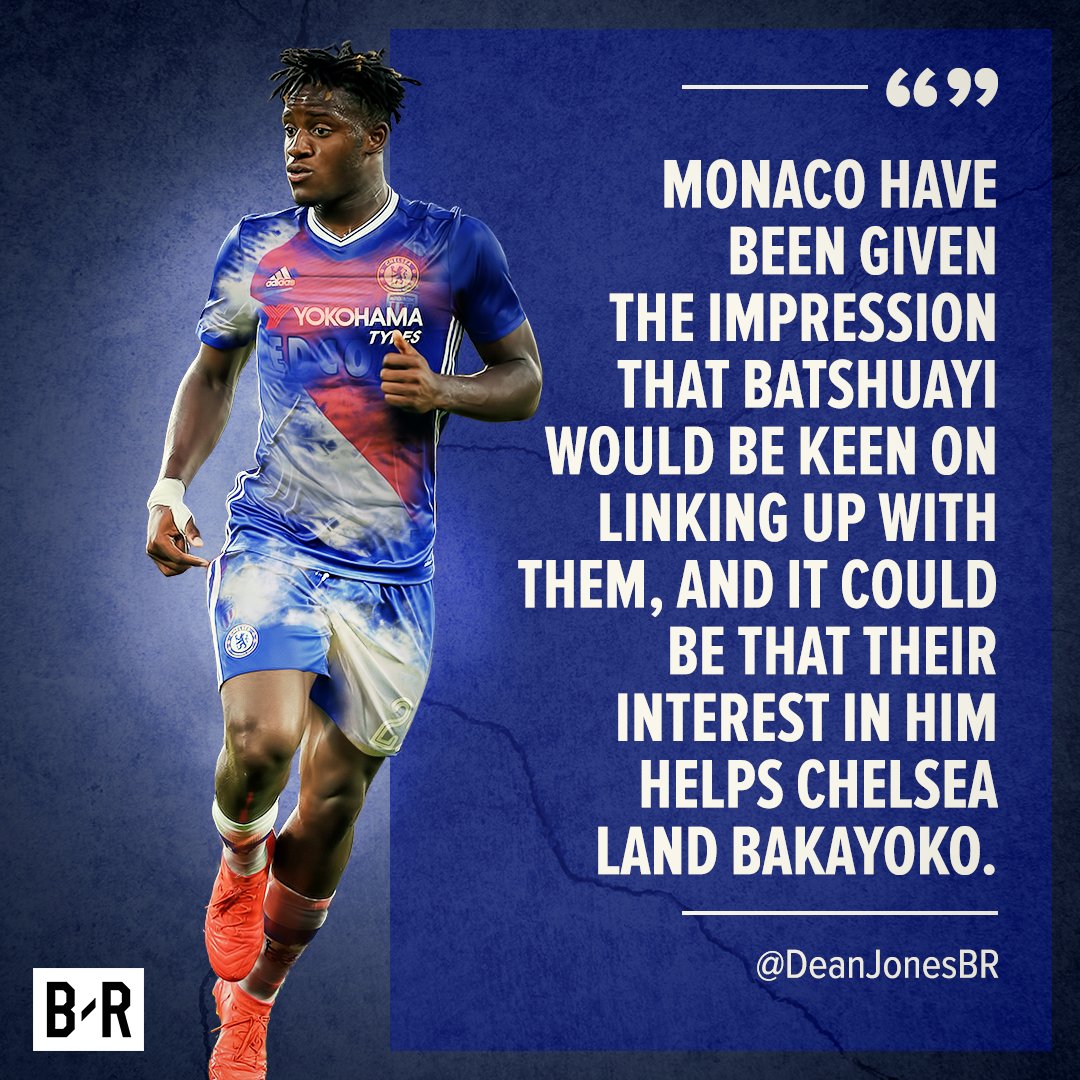 brfootball's tweet photo. Chelsea’s interest in Tiemoue Bakayoko could see Michy Batshuayi going the other way, reports @DeanJonesBR
https://t.co/QiQf6Au8y6 https://t.co/HyLseR4eL6