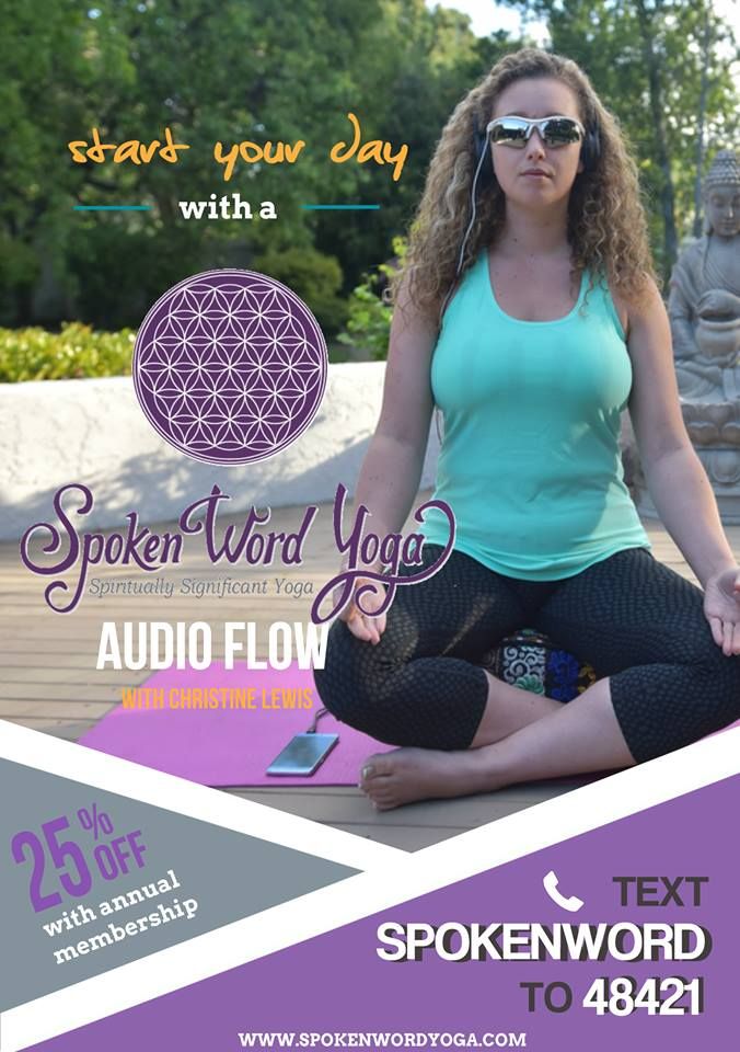 PriviGlobal's tweet photo. LIFE CHANGING positive affirmations and easy to follow audio Yoga Flows directly to your mobile phone. Text SPOKENWORD to 48421! https://t.co/XBb475Gl4d