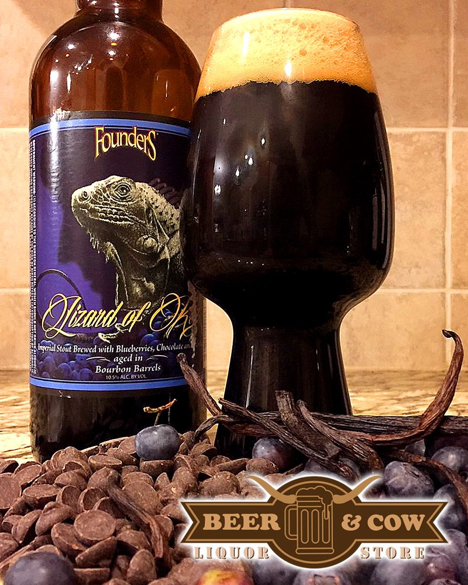 BeerCow507's tweet photo. Cerveza del tipo #ImperialStout  elaborada por Founders Brewing chocolate vainilla y mora, lo nuevo de @BeerCow507 Delivery 386.3988 https://t.co/uyOKbtAfKy