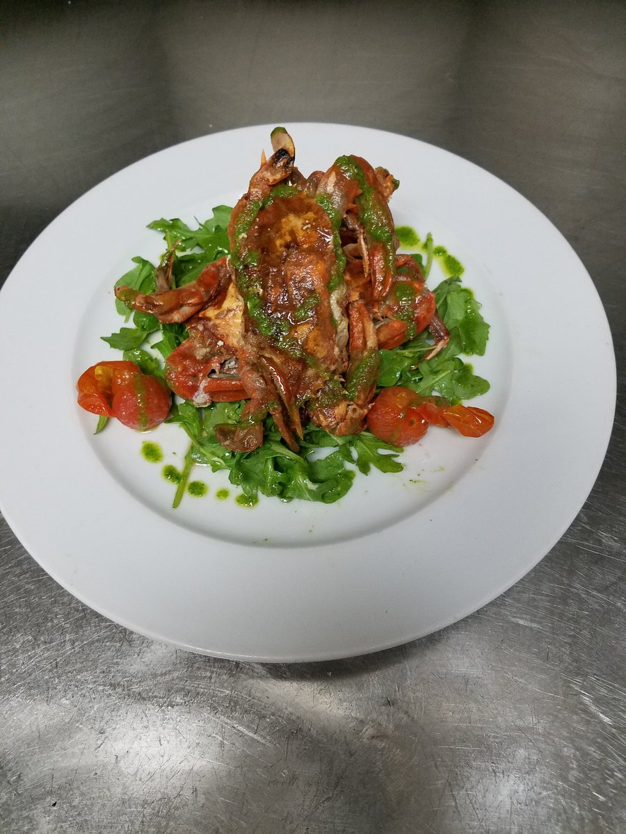 ed_ed2334's tweet photo. Soft Shell crab at Petits Plats Washington DC https://t.co/cgI66ENBID