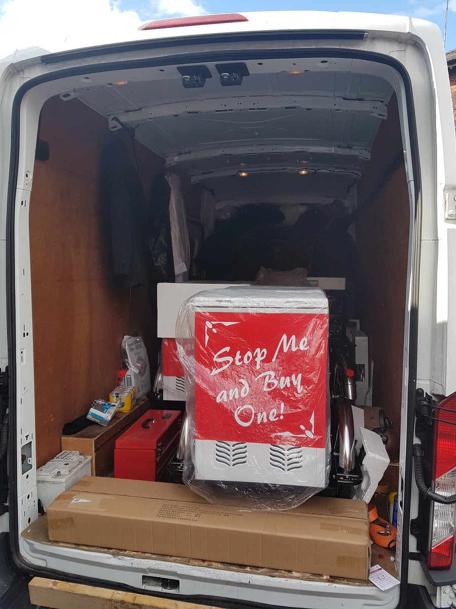 All loaded up and ready to be delivered in time for the weekend! Let's hope for some sun! #sunsoutbikesout