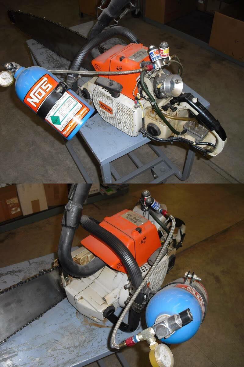 jake_wolf95's tweet photo. When the chainsaw keeps bogging down. #allofthespray https://t.co/esXSHLND6c