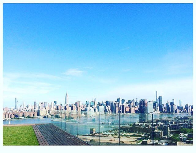 What an amazing backdrop for our fashion shoot. Thank you <a href="/thewilliamvale/">The William Vale</a> for having us #locationshoot