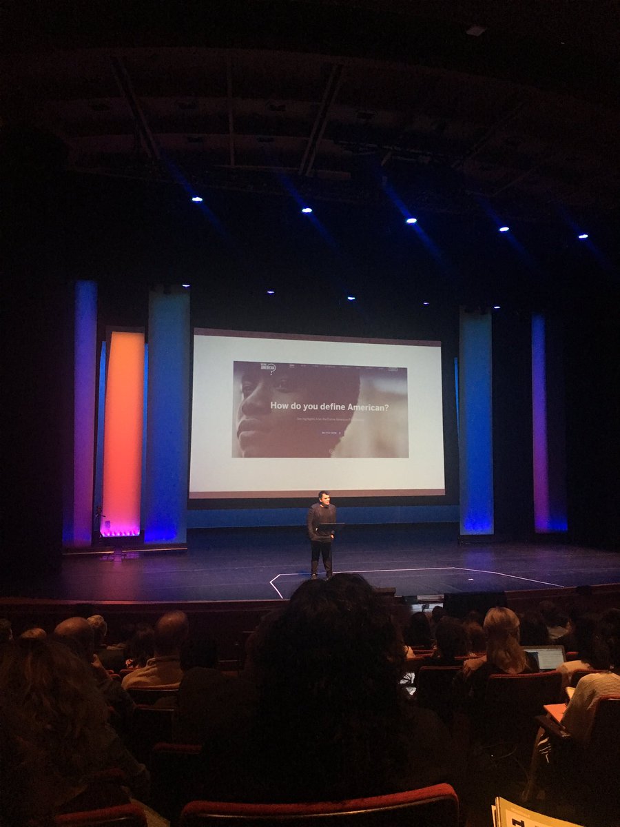 RobertAvruch's tweet photo. Here with @joseiswriting of @DefineAmerican at #PDF17 "Stories are our weapons and tools to humanize our most divisive issues" https://t.co/H96T9hB6lo