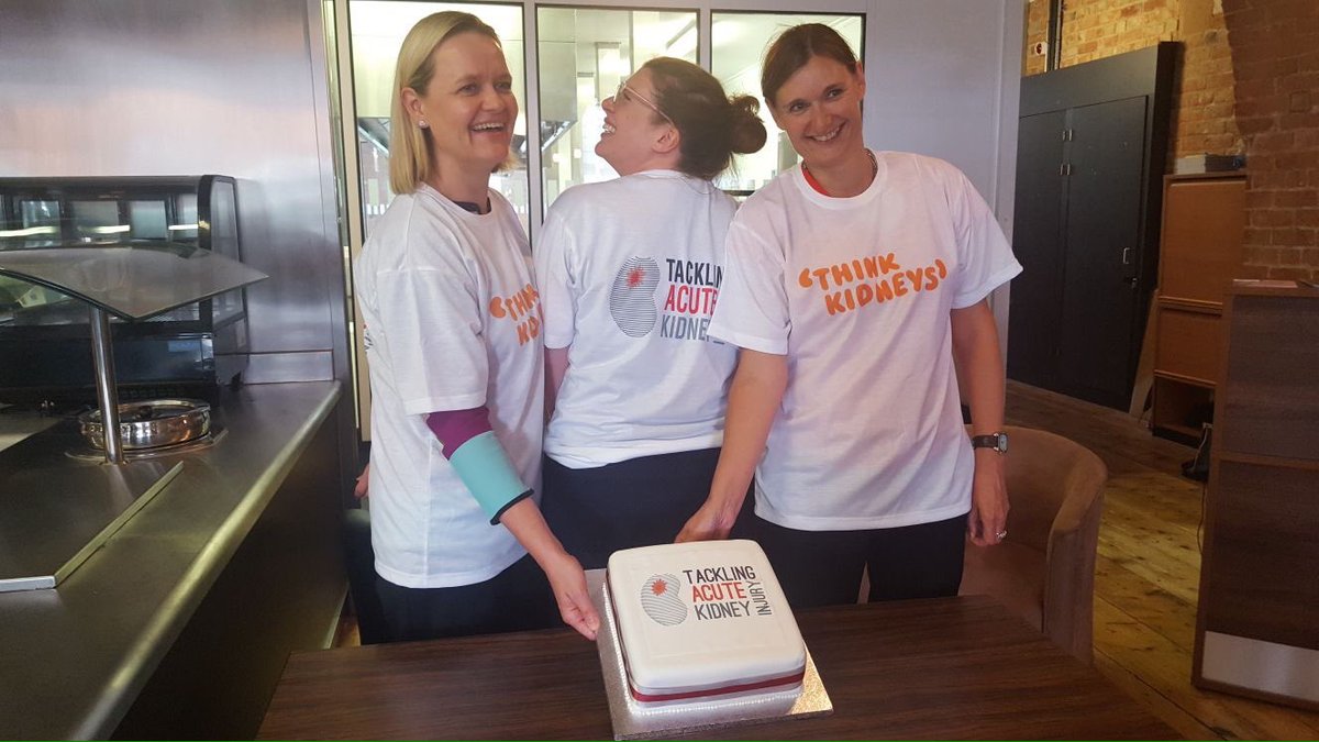 NatalieJacko's tweet photo. Great day @TacklingAki, celebrating achievements and eating cake! @Improve_Academy @ThinkKidneys https://t.co/inI19sKhQA