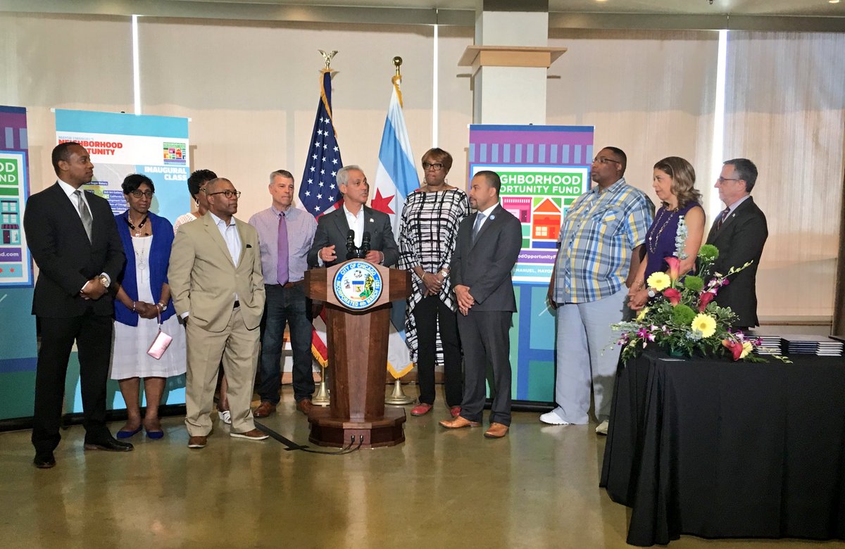 As our economy grows, we want to make sure that everyone participates in that growth - neighborhoods, small biz owners and communities.