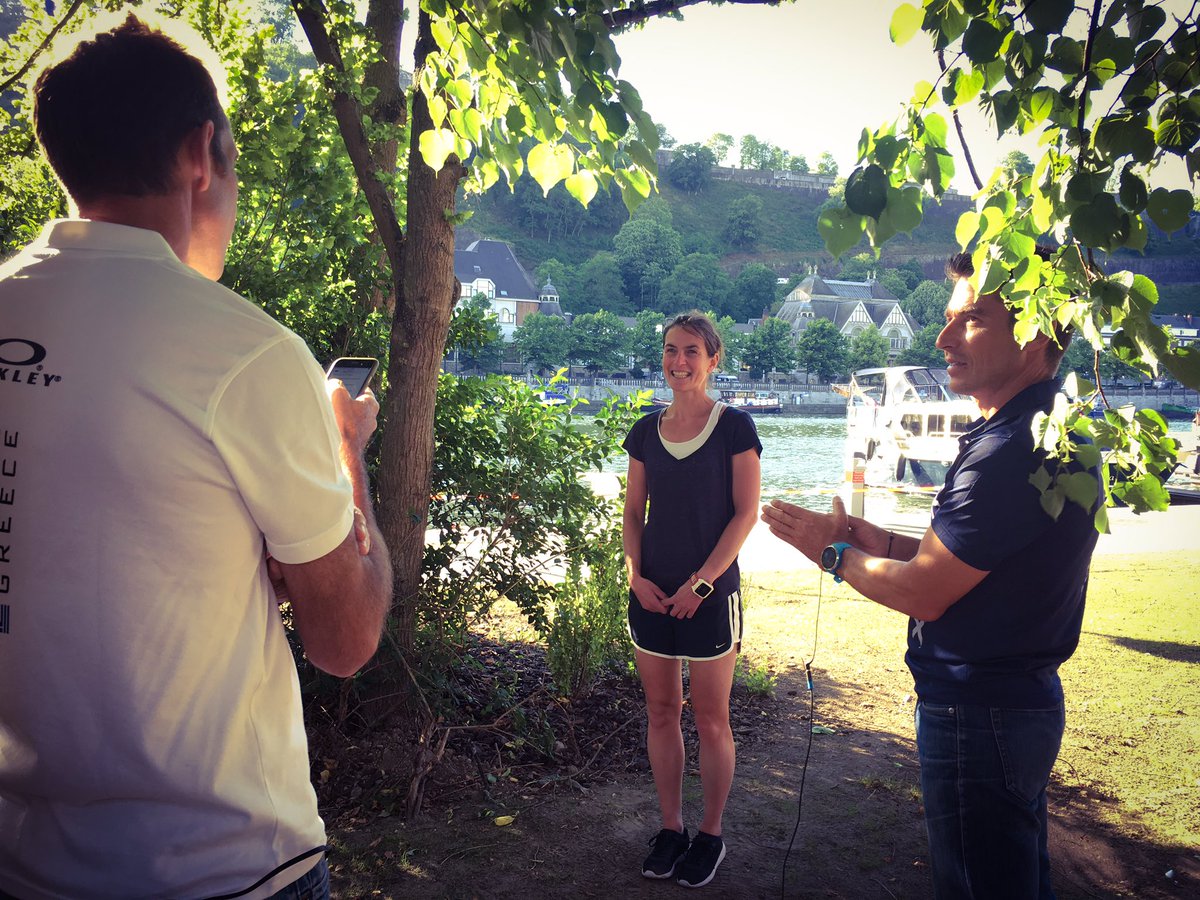 XTERRAplanet's tweet photo. Pro lady interview with @MaudGolsteyn she is excited about the race on Saturday @XTERRABELGIUM #onetribe https://t.co/wQAPtm4o0U