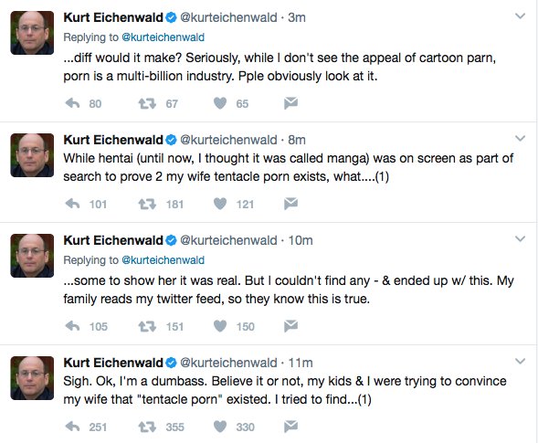 BarstoolBigCat's tweet photo. The most important THREAD. When you accidentally tweet a picture and your browser is open to tentacle porn https://t.co/jHcuNpaTsq
