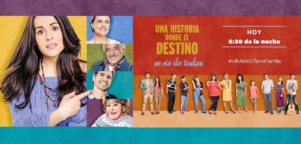 Quien está deseando que sean las 8:30 PM para ver #MiMaridoTieneFamilia por <a href="/Canal_Estrellas/">Las Estrellas</a> ?!?😃😊👌🏻🙈❤