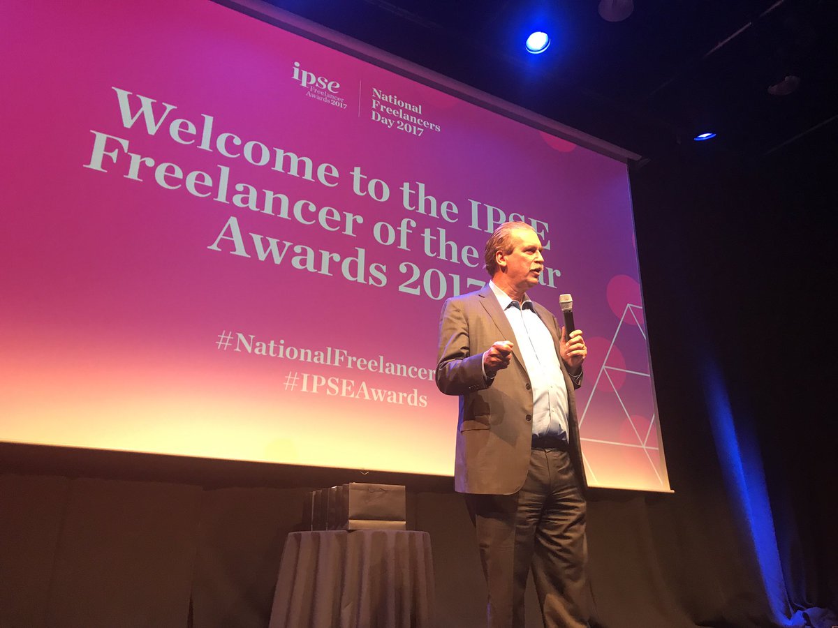 Carl Camden: companies and countries are more productive because of freelancers. <a href="/teamIPSE/">IPSE</a> #IPSEAwards #NationalFreelancersDay