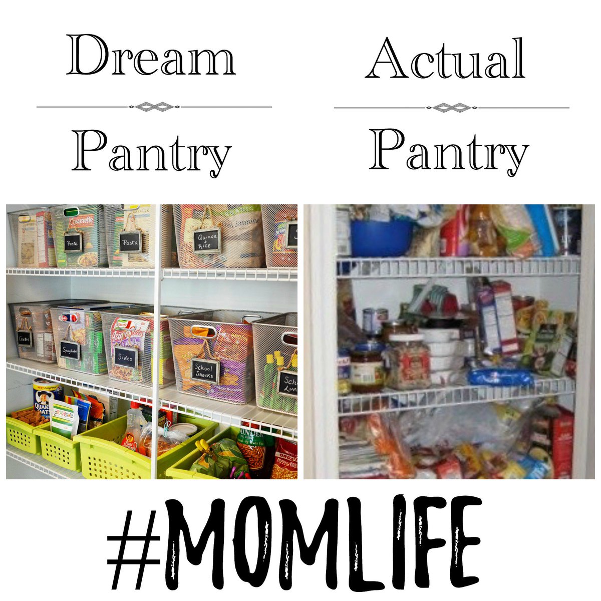 ShowMeDayTwo's tweet image. If you're a mom, you know... #momlife #organizing #lastsfor2daysifitry