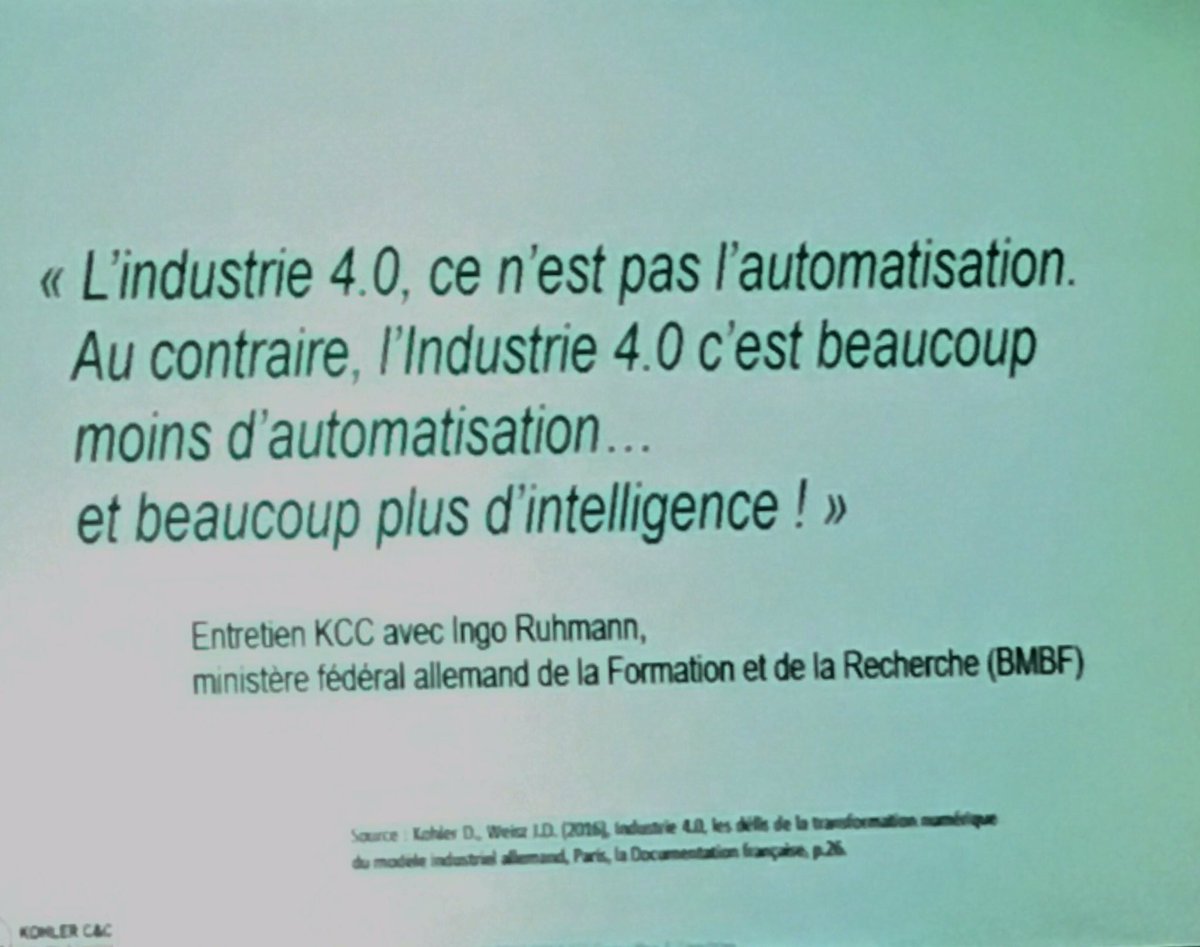#industrie4.0? Décryptage lors de l'AG de Logistics in Wallonia <a href="/LogisticsinWall/">LogisticsinWallonia</a> #Intraco_consult