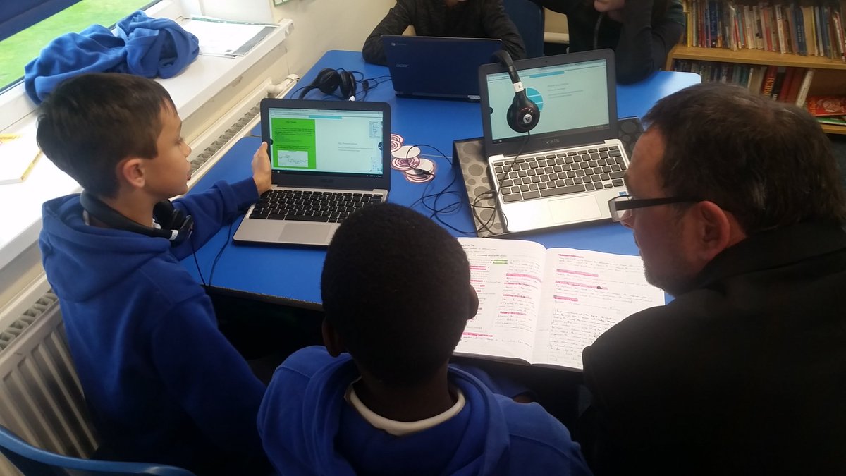 DCF_cardiff's tweet photo. Thanks @CoedGlas2018 for showing the SIG group around your @hwbplus and @just2easy_com work. Excellent pedagogical principles in practice https://t.co/TRyNj9Q0W0