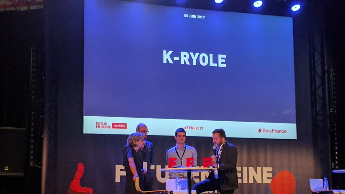 futuresfestival's tweet photo. 🏆 Futur en Seine Awards 🏆 Le prix du #jury est remis par @vpecresse @iledefrance à @K_Ryole  à retrouver 👉 https://t.co/mMunqqJZak #fens2017 https://t.co/fz3dB4UAM6