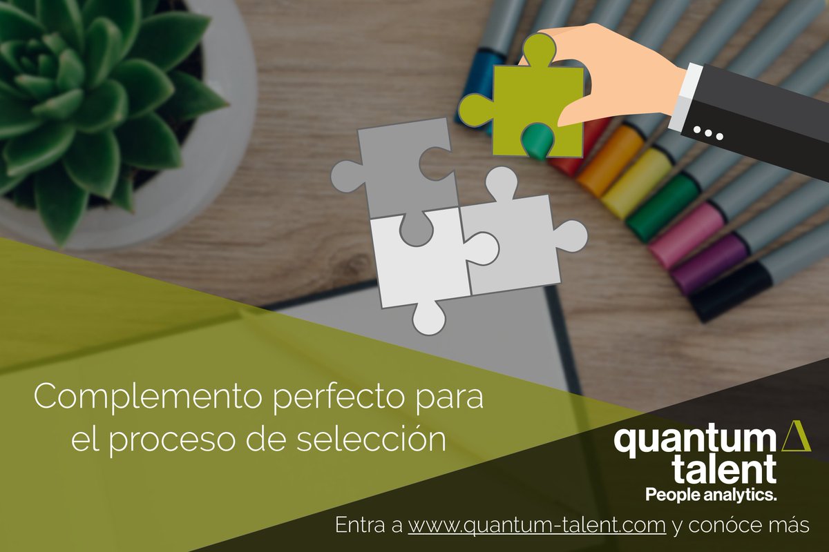 quantum_talent's tweet photo. Quantum Talent es el complemento perfecto para los procesos de selección de personas. #rrhh #GestiónHumana Entra a https://t.co/1EMBqPMSQ3 https://t.co/AsxjL34Gry