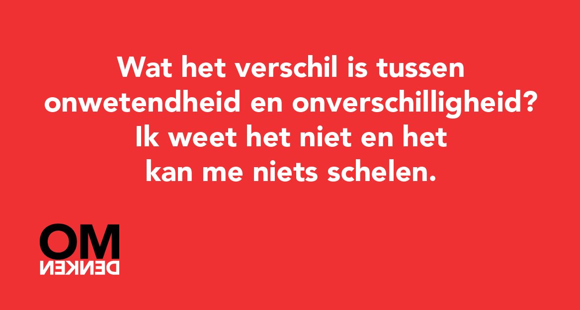 Omdenken (@omdenken) on Twitter photo 